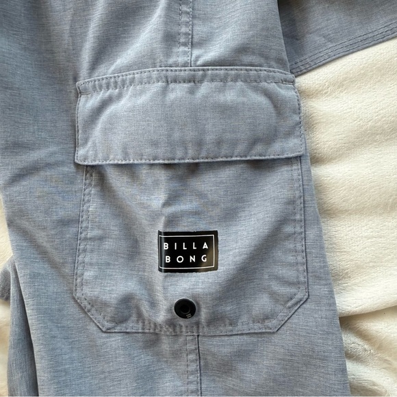 Billabong Gray Men's Swim Board Shorts - Picture 2 of 5